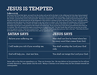 JESUS IS TEMPTED